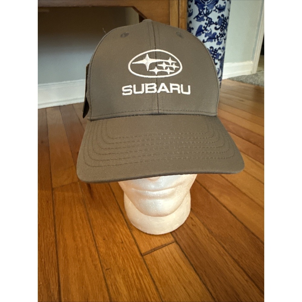 Subaru Gear Gray Adjustable SnapBack  Hat One Size Official Merchandise